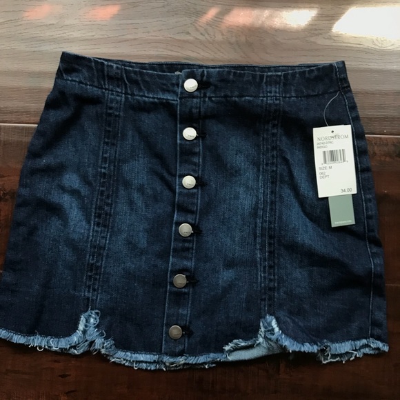 Tractr Indigo Girls Denim Skirt - Picture 3 of 6